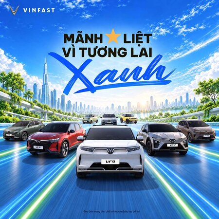VinFast Triển Khai Chương Trình Mãnh Liệt Vì Tương Lai Xanh Lần 2 – Thu Xăng Đổi Điện Ưu Đãi Đến 9%